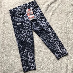Under Armour Compression Crop Tights Pants Size XS